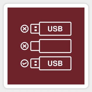 HOW TO INSERT USB Sticker